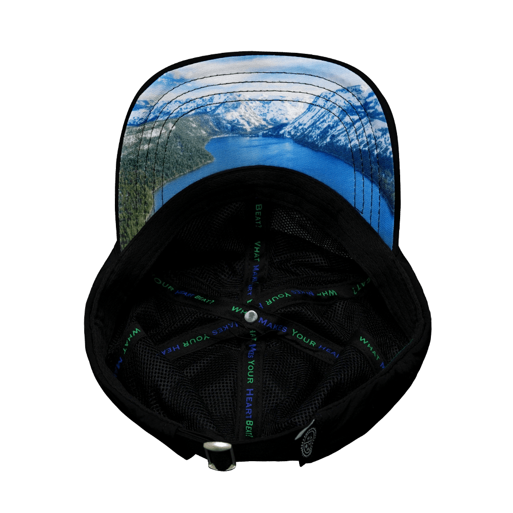 Tahoe Hat, Dad Hat, Snapback, Black, Mens Hat, Womens Hat, Underbill Picture