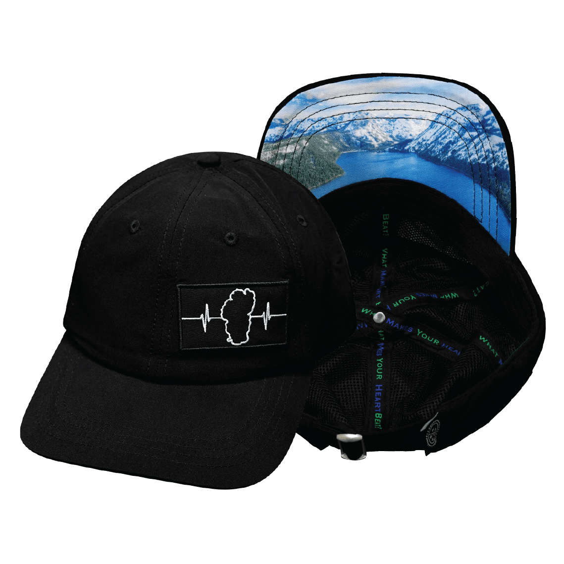 Tahoe Hat, Dad Hat, Snapback, Black, Mens Hat, Womens Hat, Main Picture