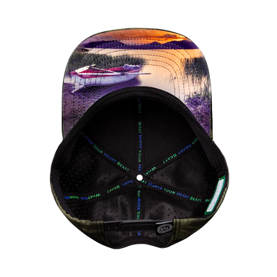 Fishing - 6 Panel - Green Camo - Laser Mesh (Unisex)