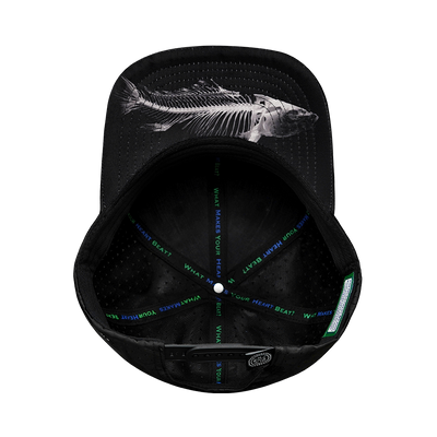Fishing - 6 Panel - Black Camo - Laser Mesh (Unisex)