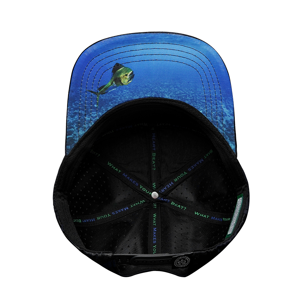 Fishing - 7 Panel - Navy Camo - Laser Mesh (Unisex)