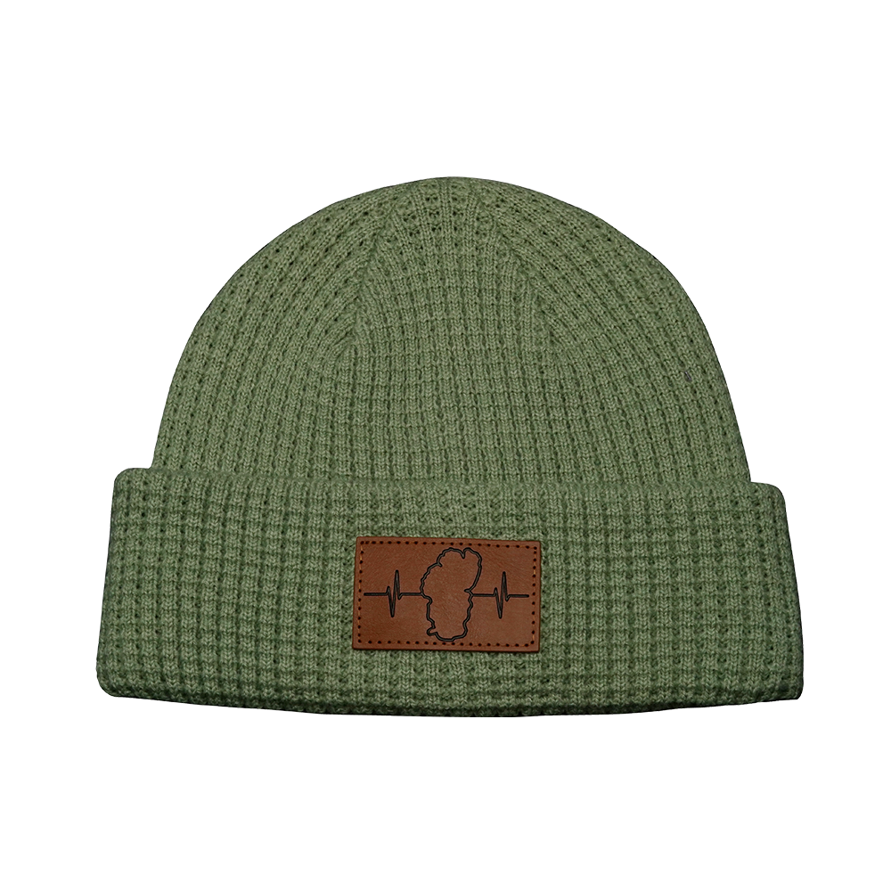 Tahoe - Beanie - Waffle Cuff - Mint (Unisex)