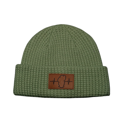 Tahoe - Beanie - Waffle Cuff - Mint (Unisex)