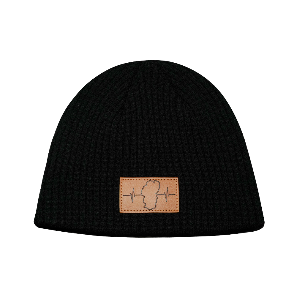 Tahoe - Beanie - Waffle - Black (Unisex)
