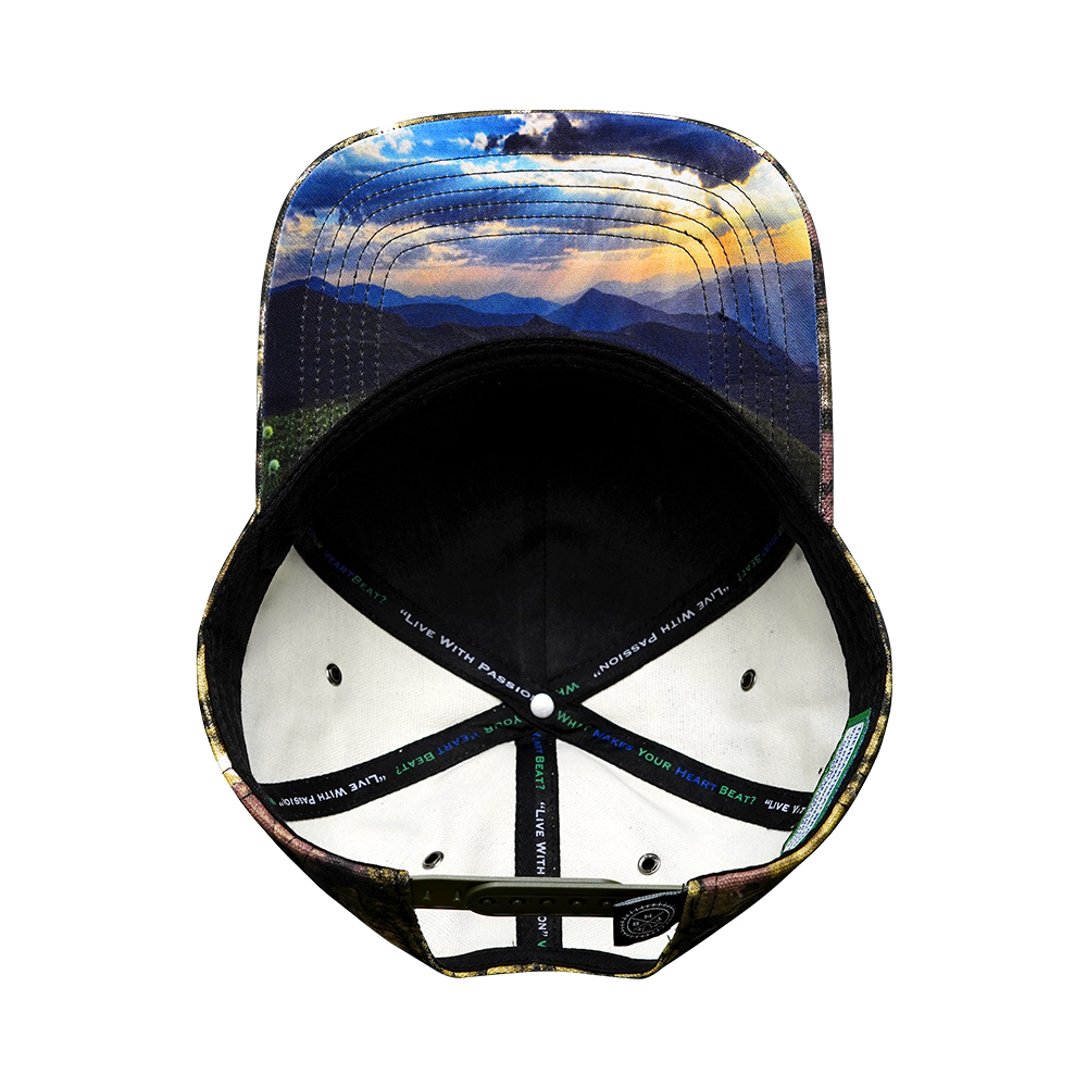 Hunting - 5 Panel - Structured - Tan Tree Camo - Fabric Back (Unisex)