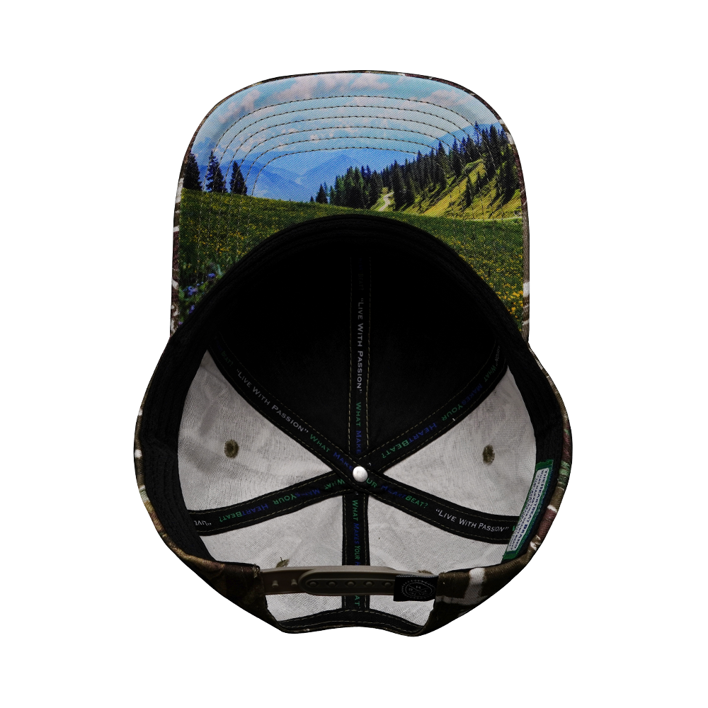 Hunting - 6 Panel - Light Moss Tree Camo - Fabric Back (Unisex)