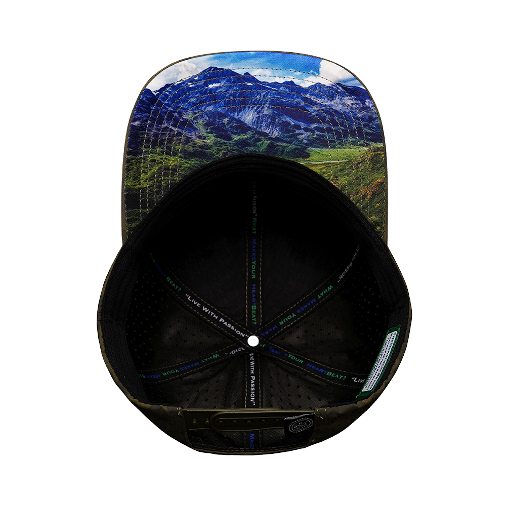 Hunting - 6 Panel - Soft Earth Camo - Laser Mesh (Unisex)