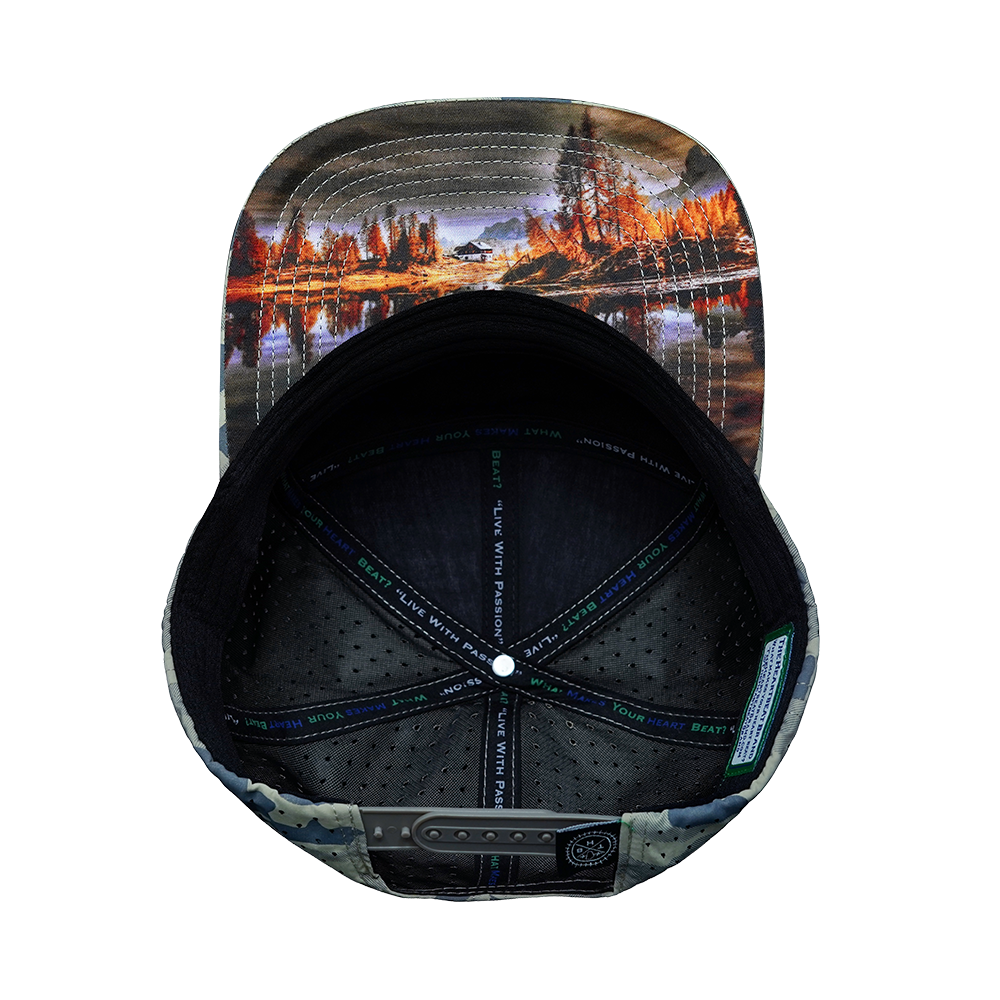 Hunting - 7 Panel - Cork - Soft Sand Camo - Laser Mesh (Unisex)