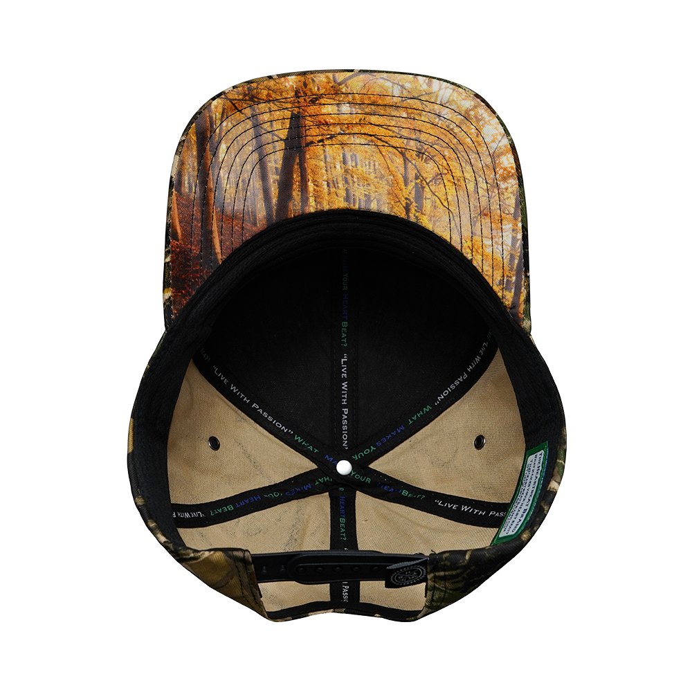 Hunting - 6 Panel - Tan Tree Camo - Fabric Back (Unisex)