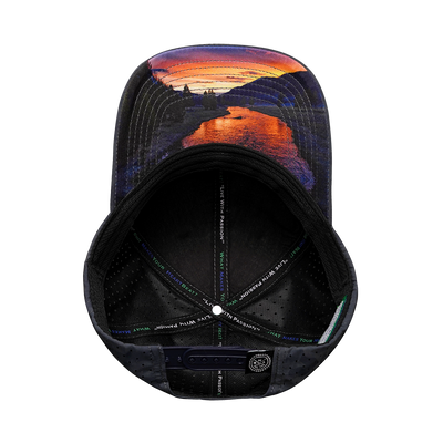 Hunting - 6 Panel - Shallow Fit - Soft Dark Camo - Laser Mesh (Unisex)