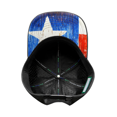 Texas - 6 Panel - Charcoal - Laser Mesh (Unisex)