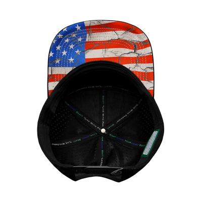 Texas - 7 Panel - Cork - Black - Laser Mesh (Unisex)