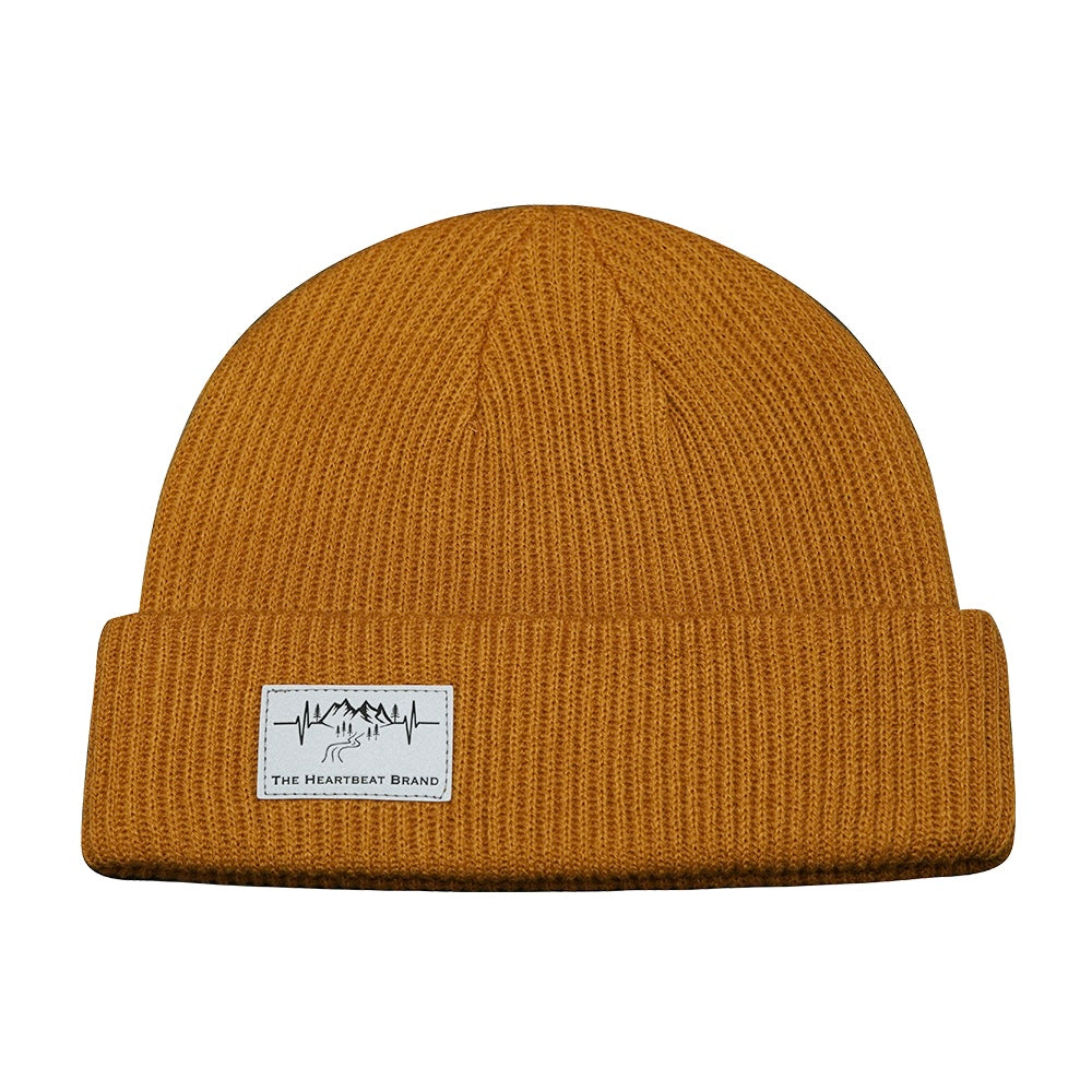 Mountains - Beanie - Cuffed - Copper (Unisex)