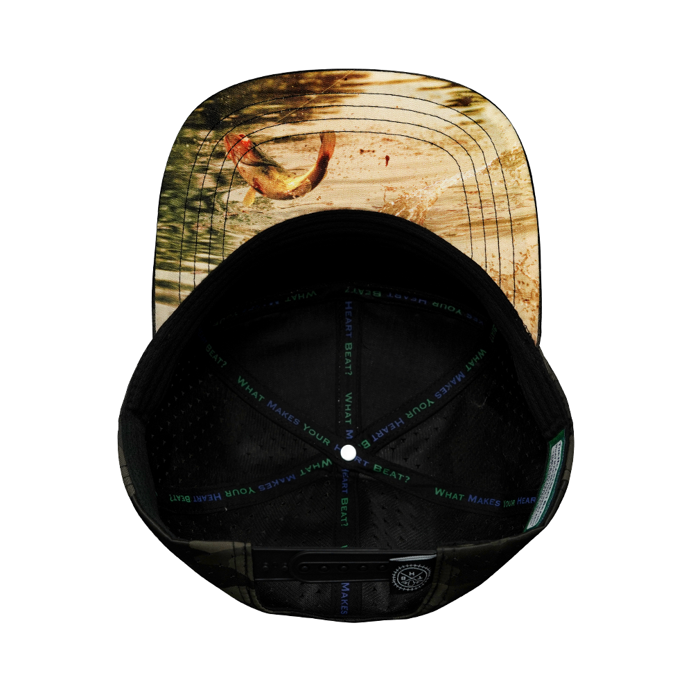 Fishing - 7 Panel - Cork - Tan Camo - Laser Mesh (Unisex)