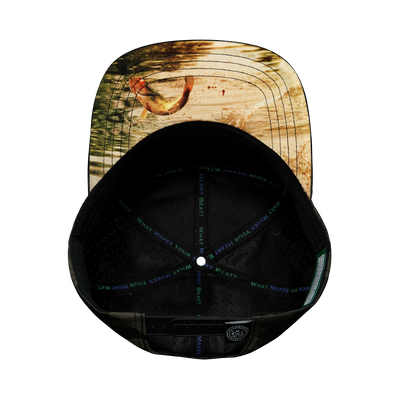 Fishing - 7 Panel - Cork - Tan Camo - Laser Mesh (Unisex)