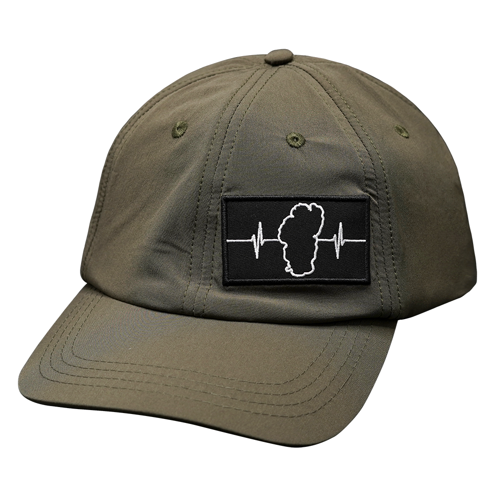Tahoe - 6 Panel - Unstructured - Relaxed Fit - Olive - Laser Mesh (Unisex)