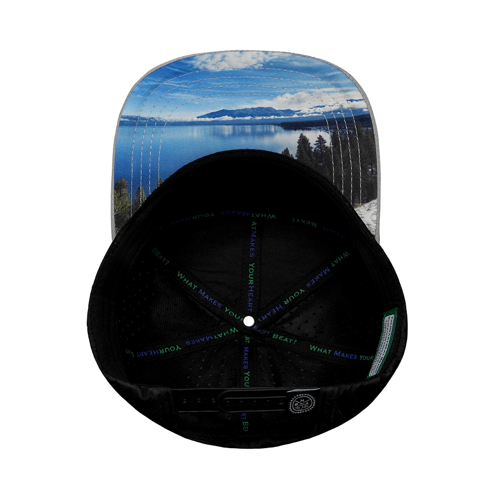 Tahoe - 7 Panel - Gray / Navy / White / Black - Jersey Mesh (Unisex)