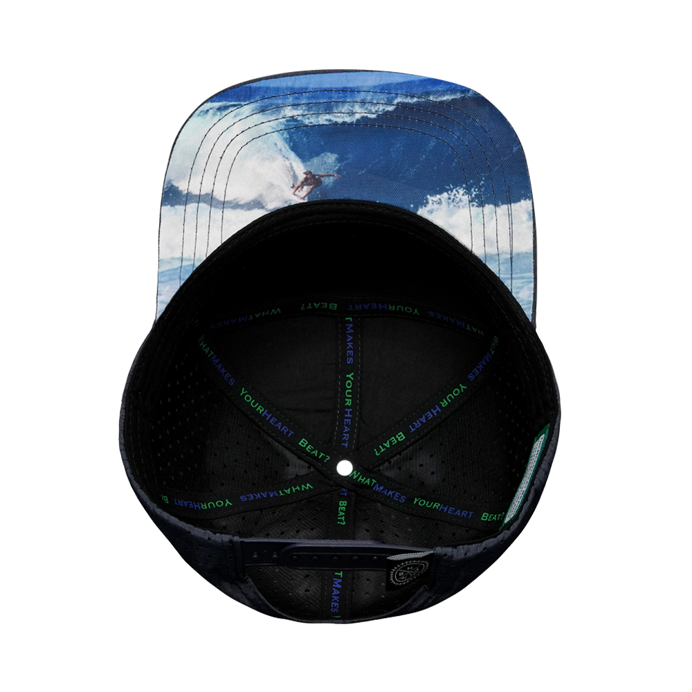 Surf - 7 Panel - Navy / Gray / Black - Laser Mesh (Unisex)