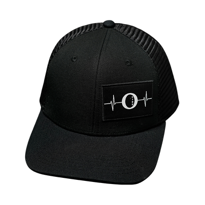 Oceanside "Oside" - 6 Panel - Black - Trucker Mesh (Unisex)