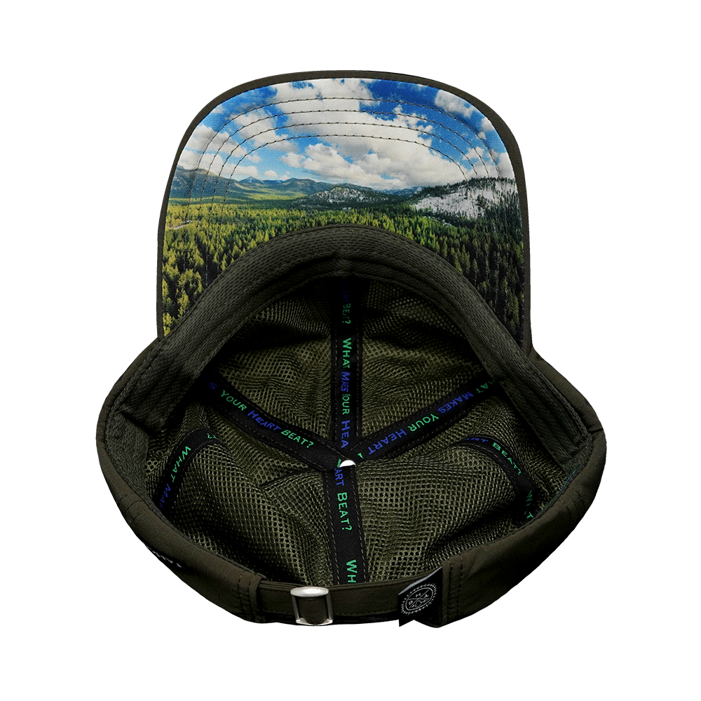 Tahoe - 6 Panel - Unstructured - Relaxed Fit - Olive - Laser Mesh (Unisex)