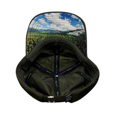 Tahoe - 6 Panel - Unstructured - Relaxed Fit - Olive - Fabric Mesh (Unisex)