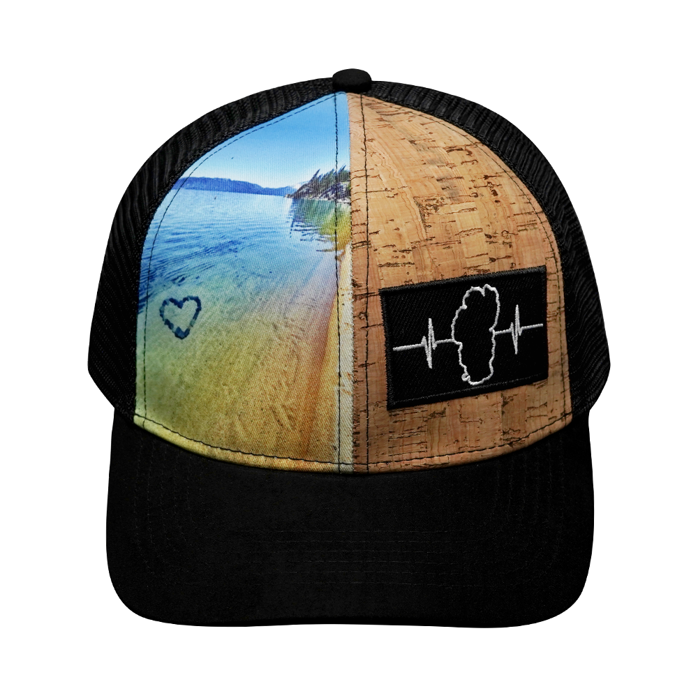 Tahoe - 6 Panel - Cork Hybrid - Bliss - Laser Mesh (Unisex)