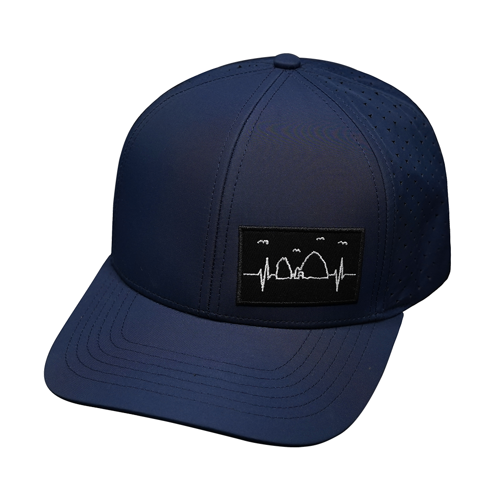 Cabo - 6 Panel - Dark Blue - Laser Mesh (Unisex)