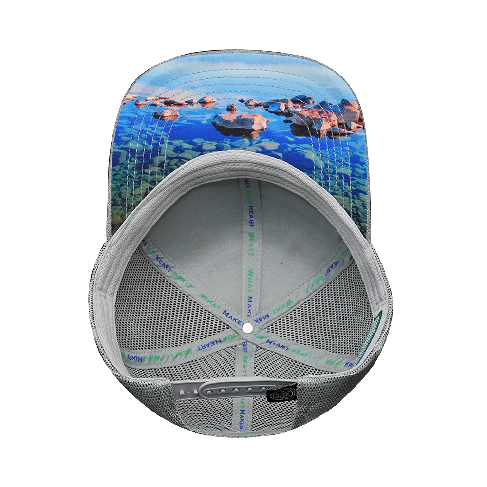 Tahoe - 6 Panel - Cork - Heather Gray / Gray - Trucker Mesh (Unisex)