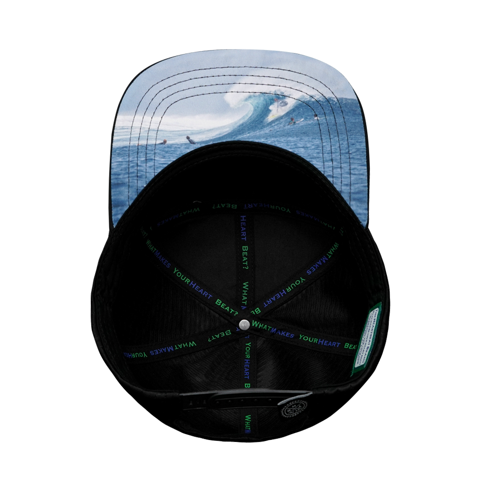 Surf - 7 Panel - Cork - Black - Jersey Mesh (Unisex)