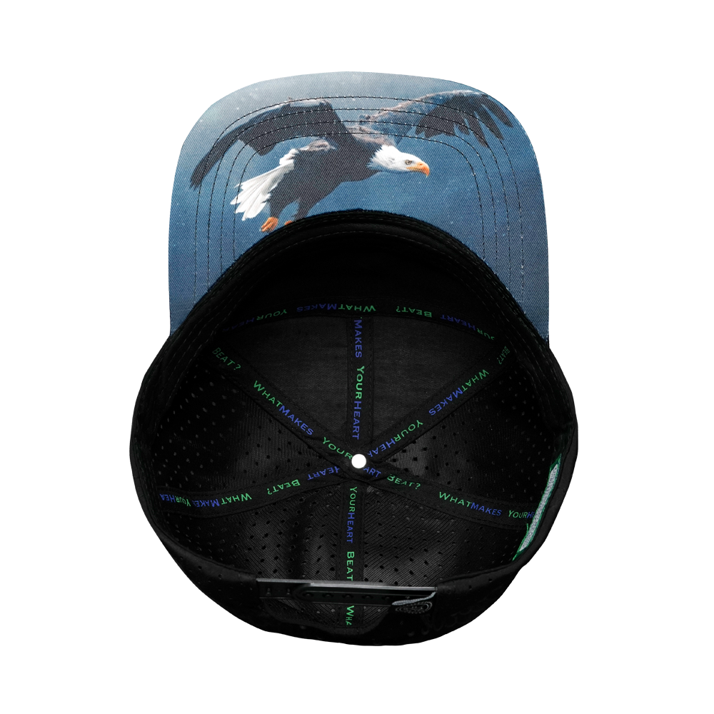 Florida - 7 Panel - Navy Camo / Black - Laser Mesh (Unisex)