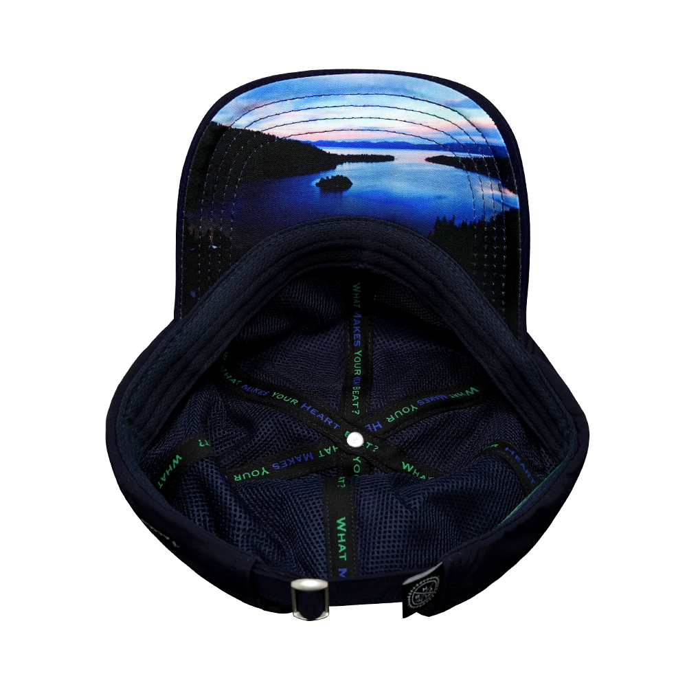 Tahoe - 6 Panel - Unstructured - Relaxed Fit - Navy - Laser Mesh (Unisex)