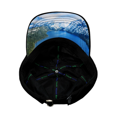 Tahoe - 6 Panel - Unstructured - Relaxed Fit - Black - Fabric Mesh (Unisex)