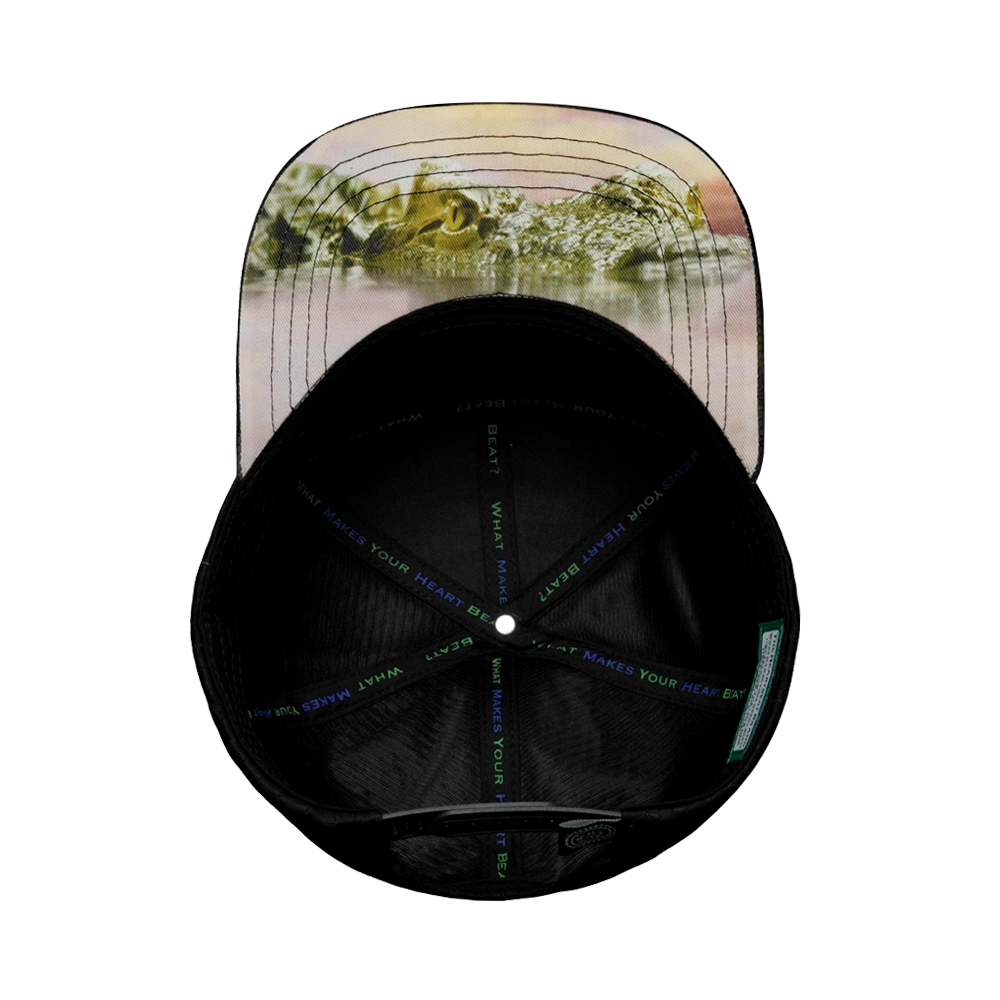 Florida - 7 Panel - Green Camo / Black - Jersey Mesh (Unisex)