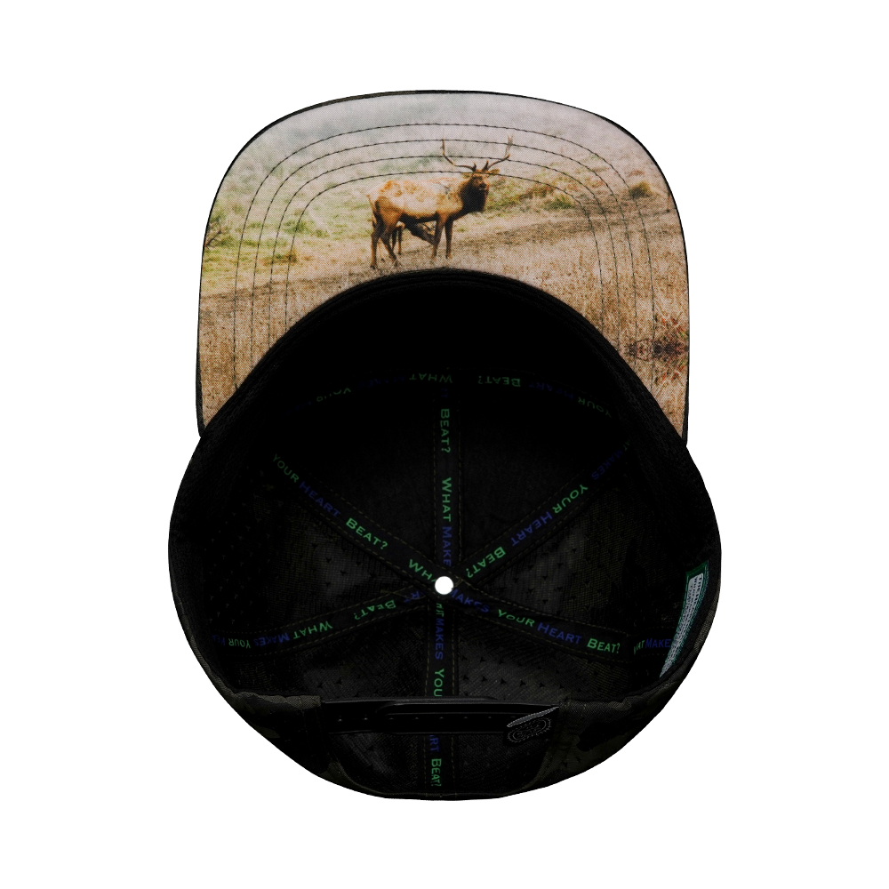 Nevada - 7 Panel - Cork - Tan Camo - Laser Mesh (Unisex)