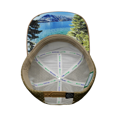 Tahoe - 7 Panel - Corduroy - Tan / Black / Gray - Jersey Mesh (Unisex)