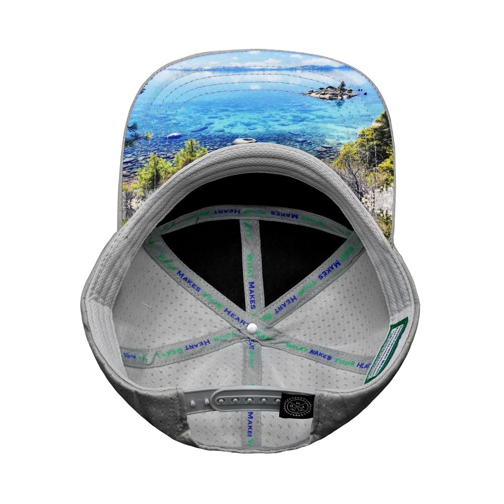 Tahoe - 7 Panel - Gray / Black / Charcoal - Jersey Mesh (Unisex)