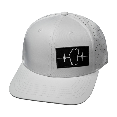 Tahoe - 6 Panel - White - Laser Mesh (Unisex)