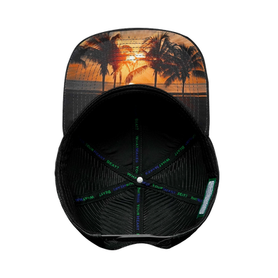 California - 6 Panel - Cork - Charcoal Gray - Trucker Mesh (Unisex)