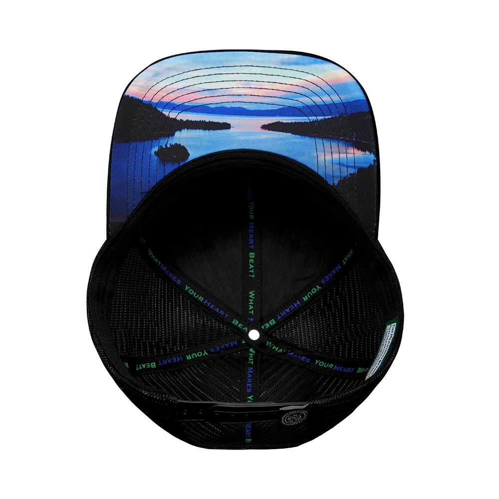 Tahoe - 6 Panel - Cork - Charcoal - Trucker Mesh (Unisex)