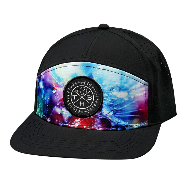 THB - 7 Panel - Bokeh / Black - Laser Mesh (Unisex)