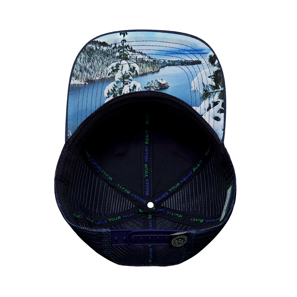 Tahoe - 6 Panel - Cork - Navy - Trucker Mesh (Unisex)