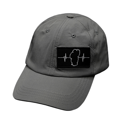 Tahoe - 6 Panel - Unstructured - Relaxed Fit - Gray - Fabric Back (Unisex)