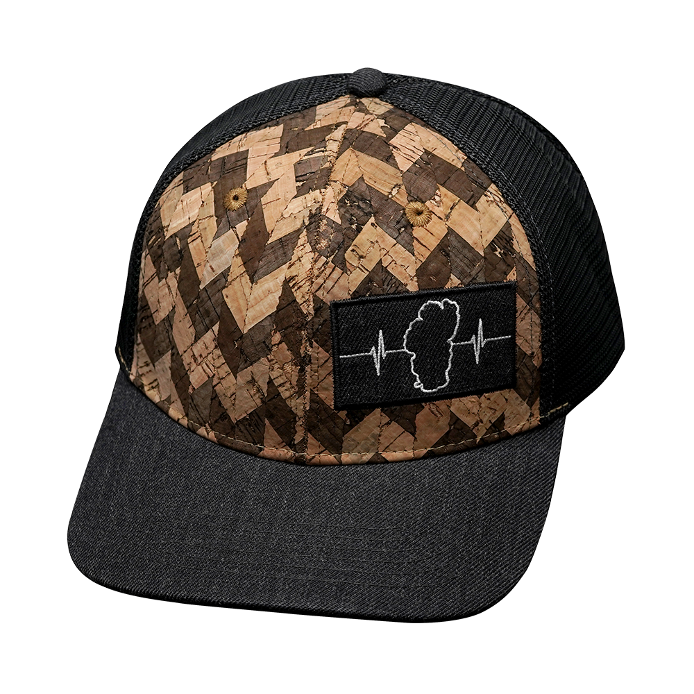 Tahoe - 6 Panel - Cork - Charcoal - Trucker Mesh (Unisex)