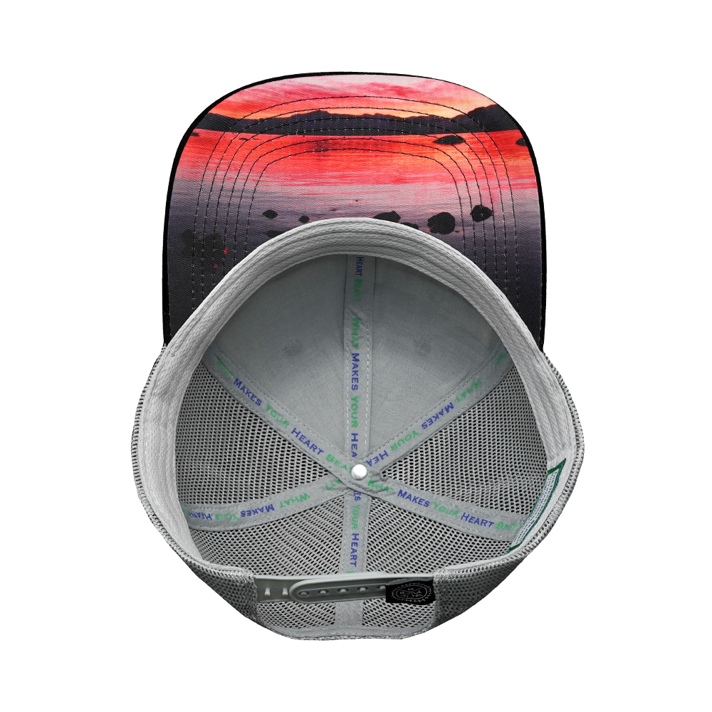 Tahoe - 6 Panel - Suede - Black / Gray - Trucker Mesh (Unisex)