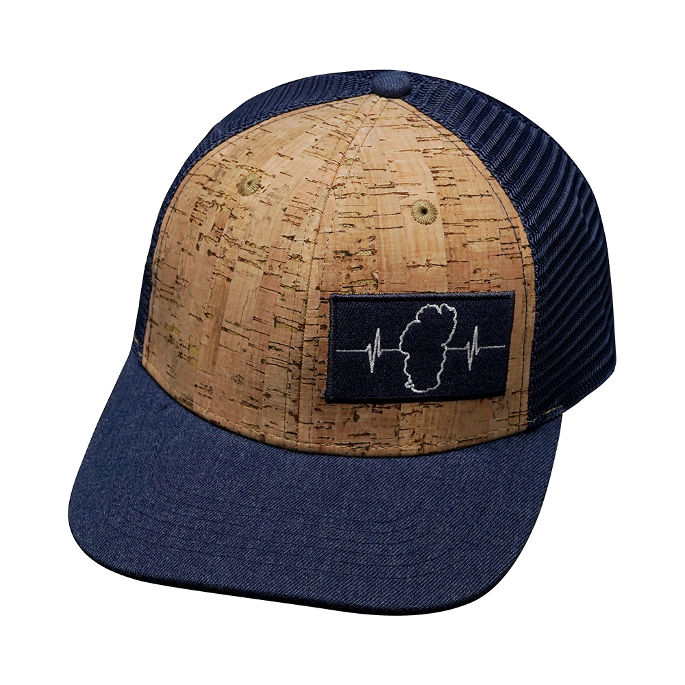 Tahoe - 6 Panel - Cork - Navy - Trucker Mesh (Unisex)