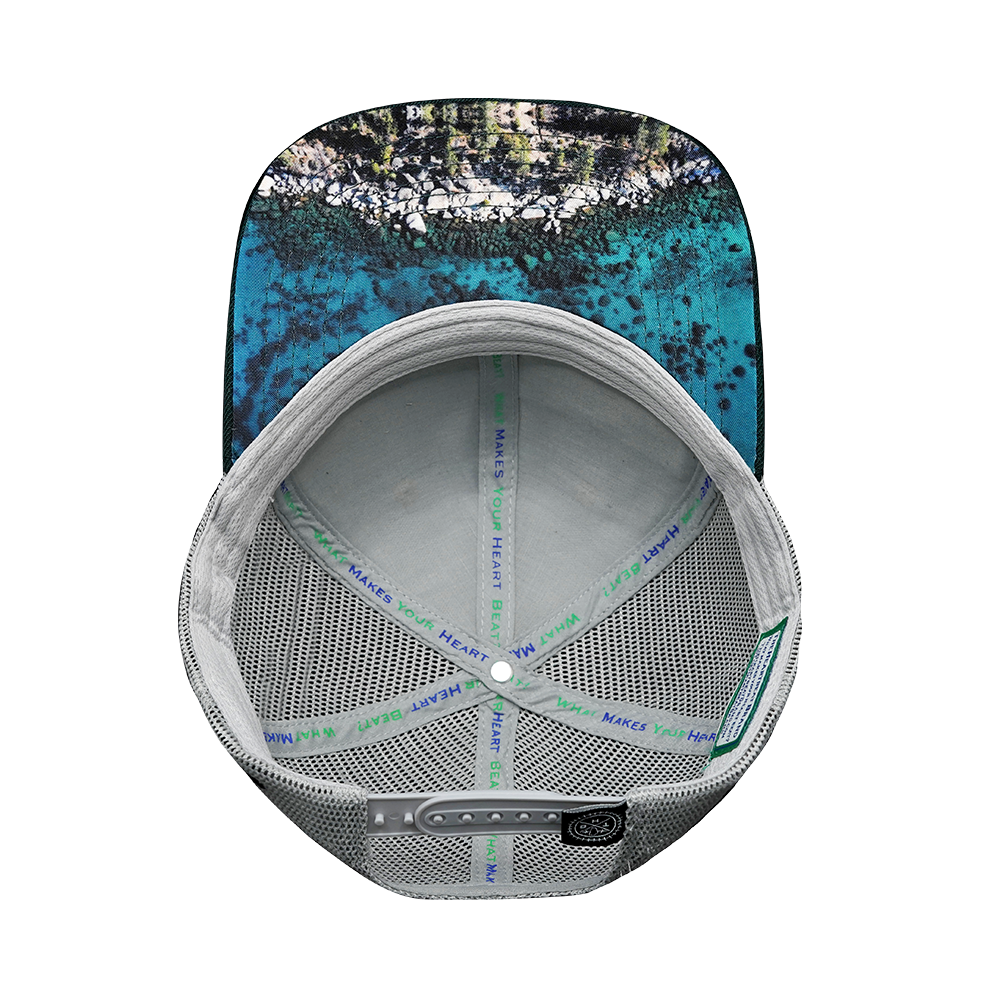 Tahoe - 6 Panel - Cork - Green / Gray - Trucker Mesh (Unisex)