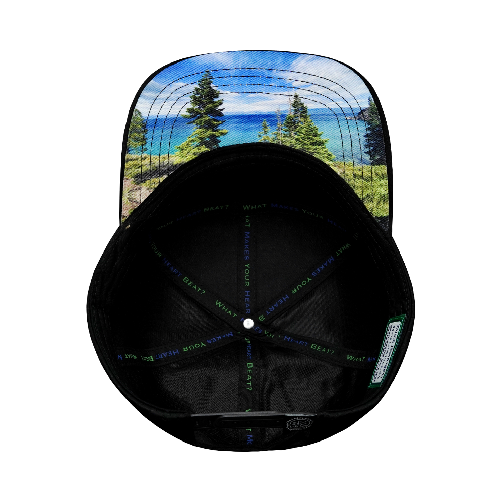 Tahoe - 7 Panel - Cork / Black - Jersey Mesh (Unisex)