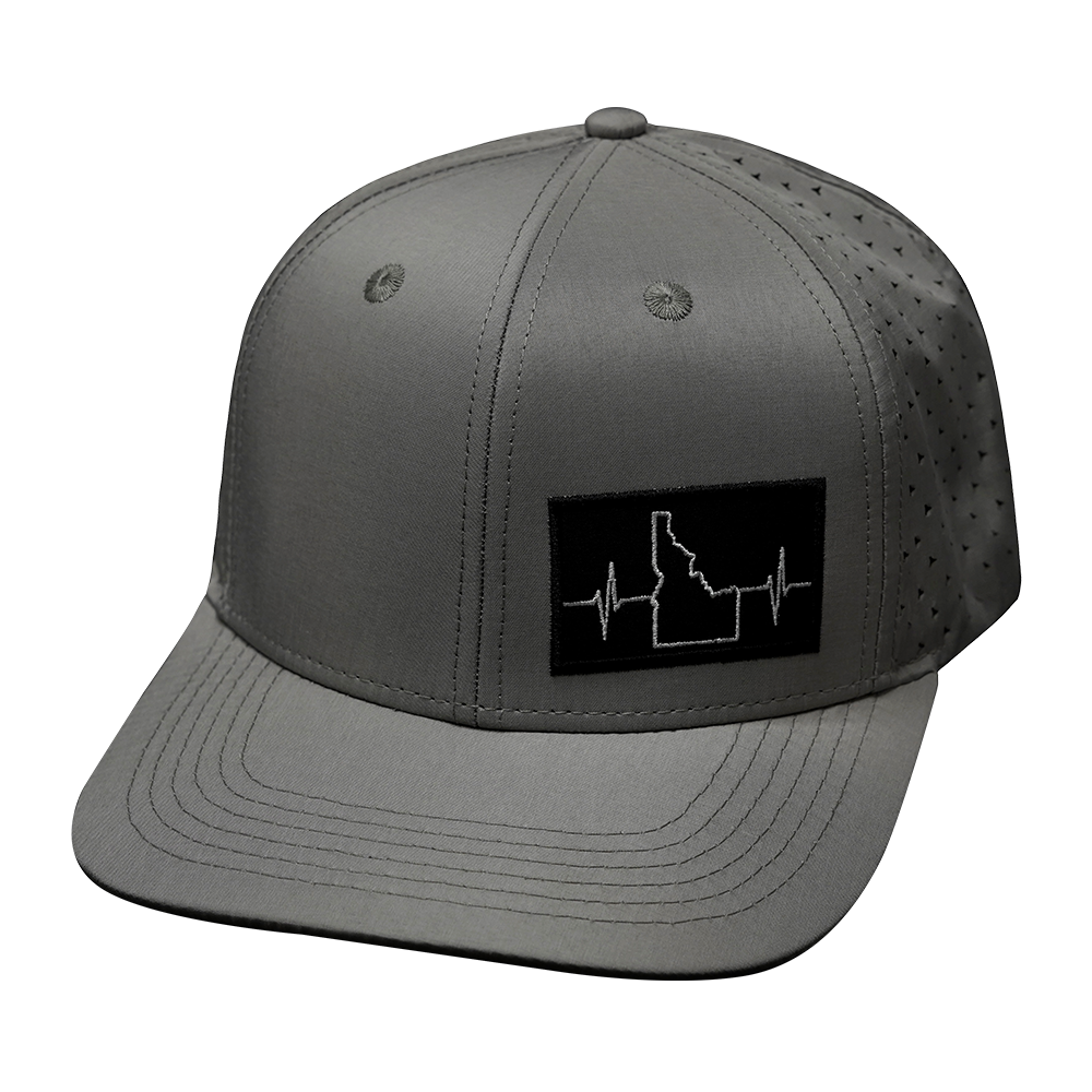 Idaho - 6 Panel - Gray - Laser Mesh (Unisex)