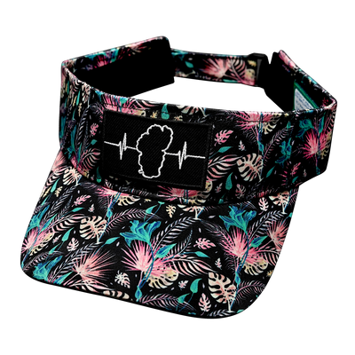 Tahoe - Visor - Black Floral (Unisex)
