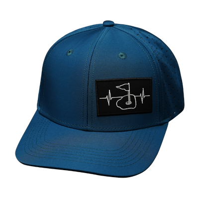 Golf - 6 Panel - Dark Teal (No Photo) - Laser Mesh (Unisex)